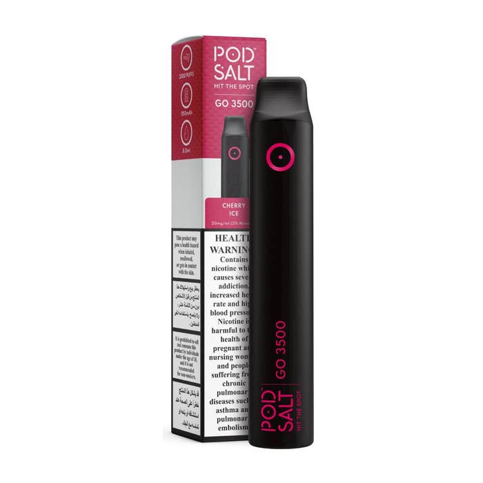 POD SALT GO 20MG/ML-3500 PUFFS DISPOSABLE VAPE