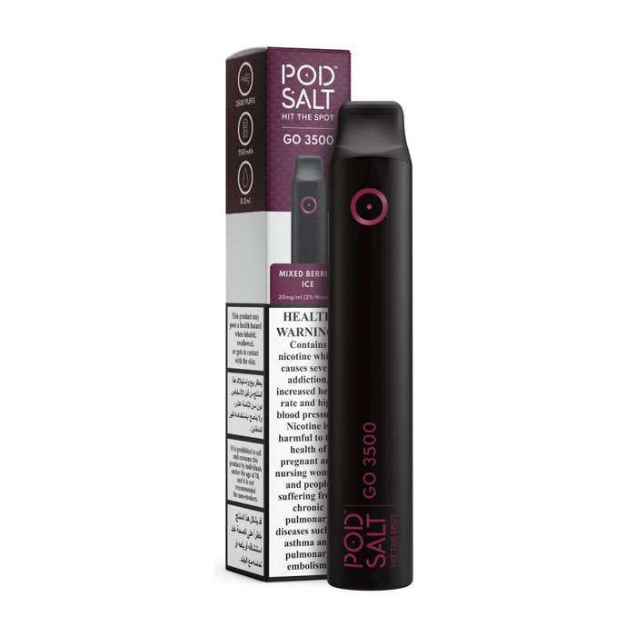 POD SALT GO 20MG/ML-3500 PUFFS DISPOSABLE VAPE