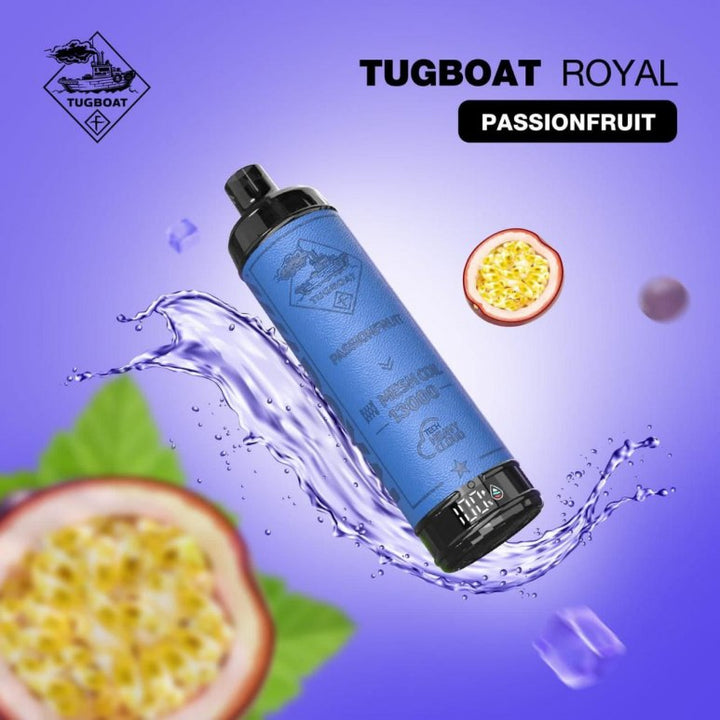 TUGBOAT - Royal DTL 13000 Disposable POD (5MG - FREEBASE)