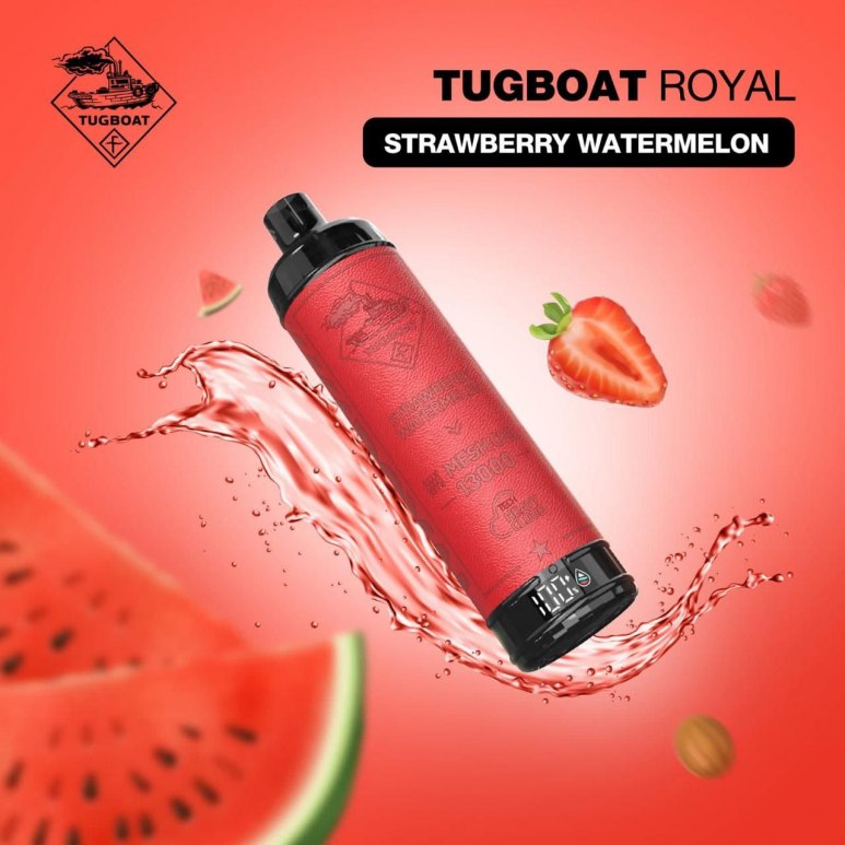 TUGBOAT - Royal DTL 13000 Disposable POD (5MG - FREEBASE)