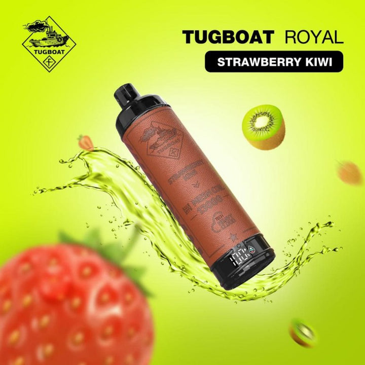 TUGBOAT - Royal DTL 13000 Disposable POD (5MG - FREEBASE)