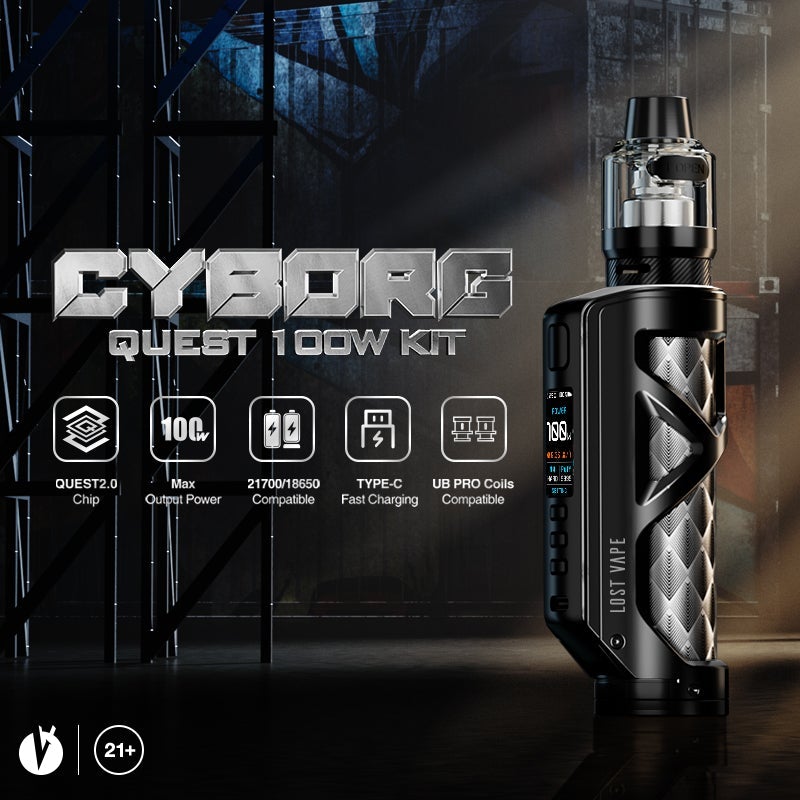 Lost Vape Cyborg Quest 100W Full Kit