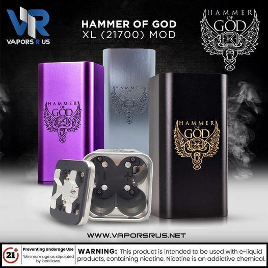 Hammer of God XL (21700) Mod