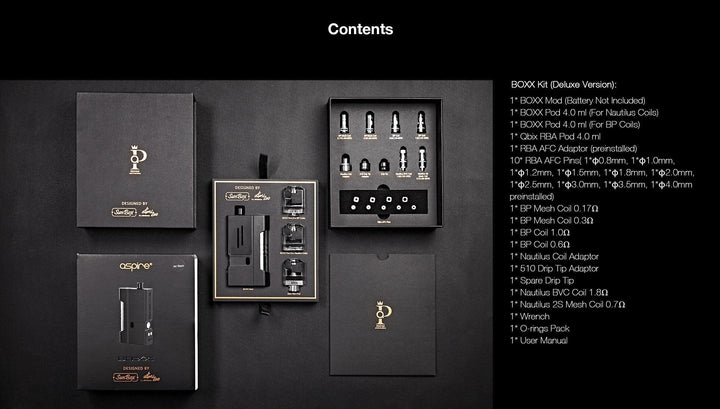 ASPIRE - Prestige Boxx 60w Designed by Sunbox and Atmizoo | Vapors R Us LLC