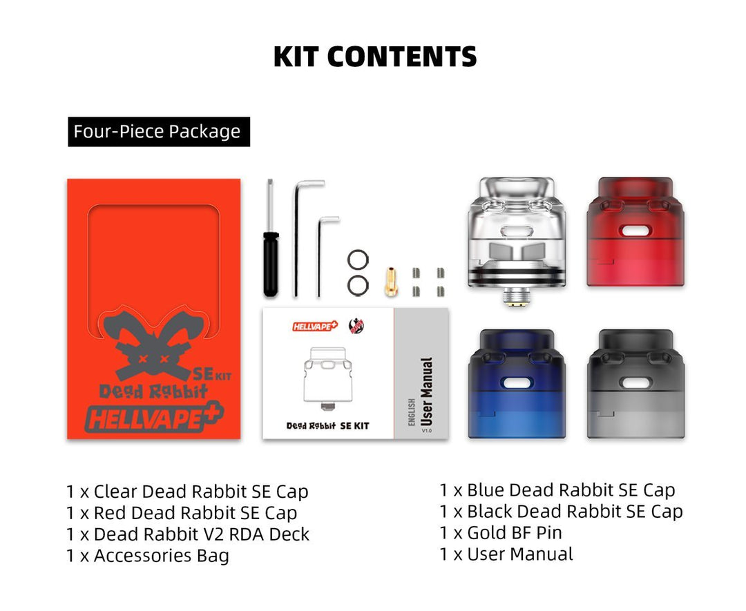 Hellvape Dead Rabbit SE RDA Set TANK