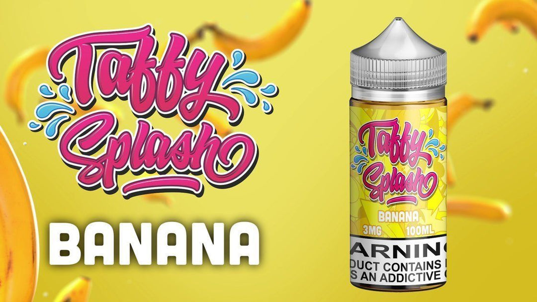 Banana Taffy E-Liquid by Taffy Splash 100ml