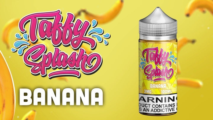 Banana Taffy E-Liquid by Taffy Splash 100ml