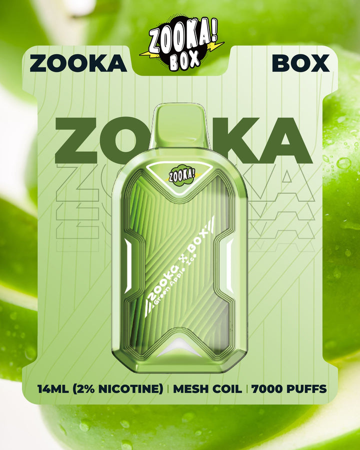 ZOOKA BOX - 7000 Puffs 20mg (By BAZOOKA) | Vapors R Us LLC