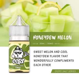 Oops Salt Nicotine 30mg 30ml
