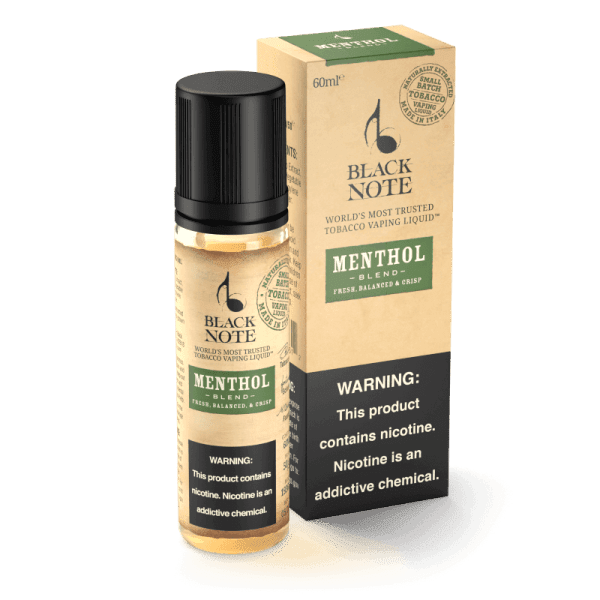 BLACK NOTE - Menthol Blend 60ml | Vapors R Us LLC