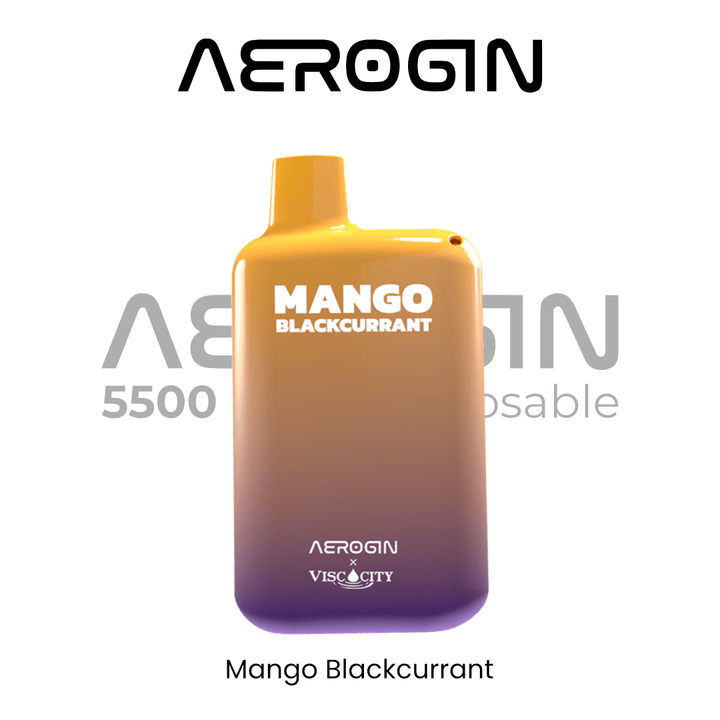 AEROGIN 5500 Puffs Rechargeable Disposable (By ViscoCity) | Vapors R Us LLC