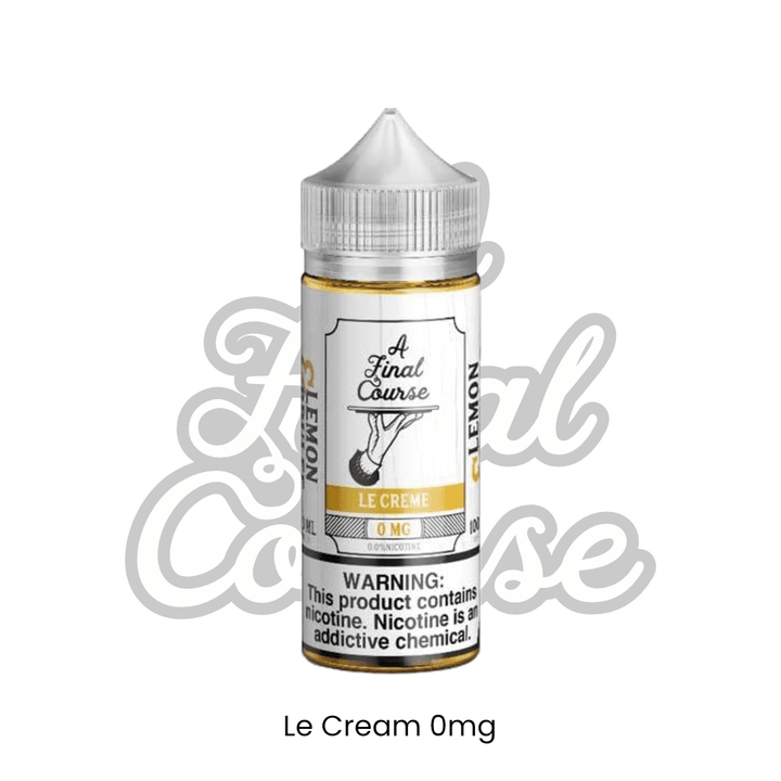 LE CREME - Lemon And Brulee 100ml | Vapors R Us LLC