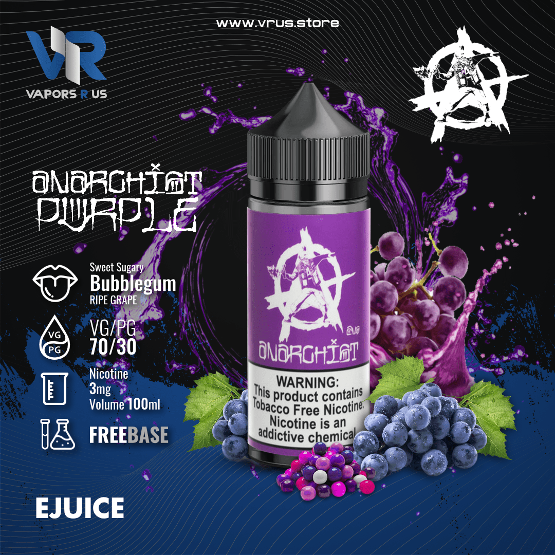 ANARCHIST - Purple 100ml | Vapors R Us LLC