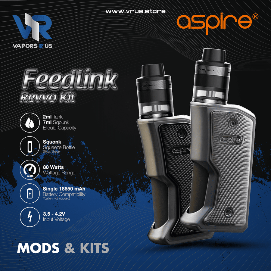 ASPIRE - Feedlink Revvo Squonk Kit | Vapors R Us LLC