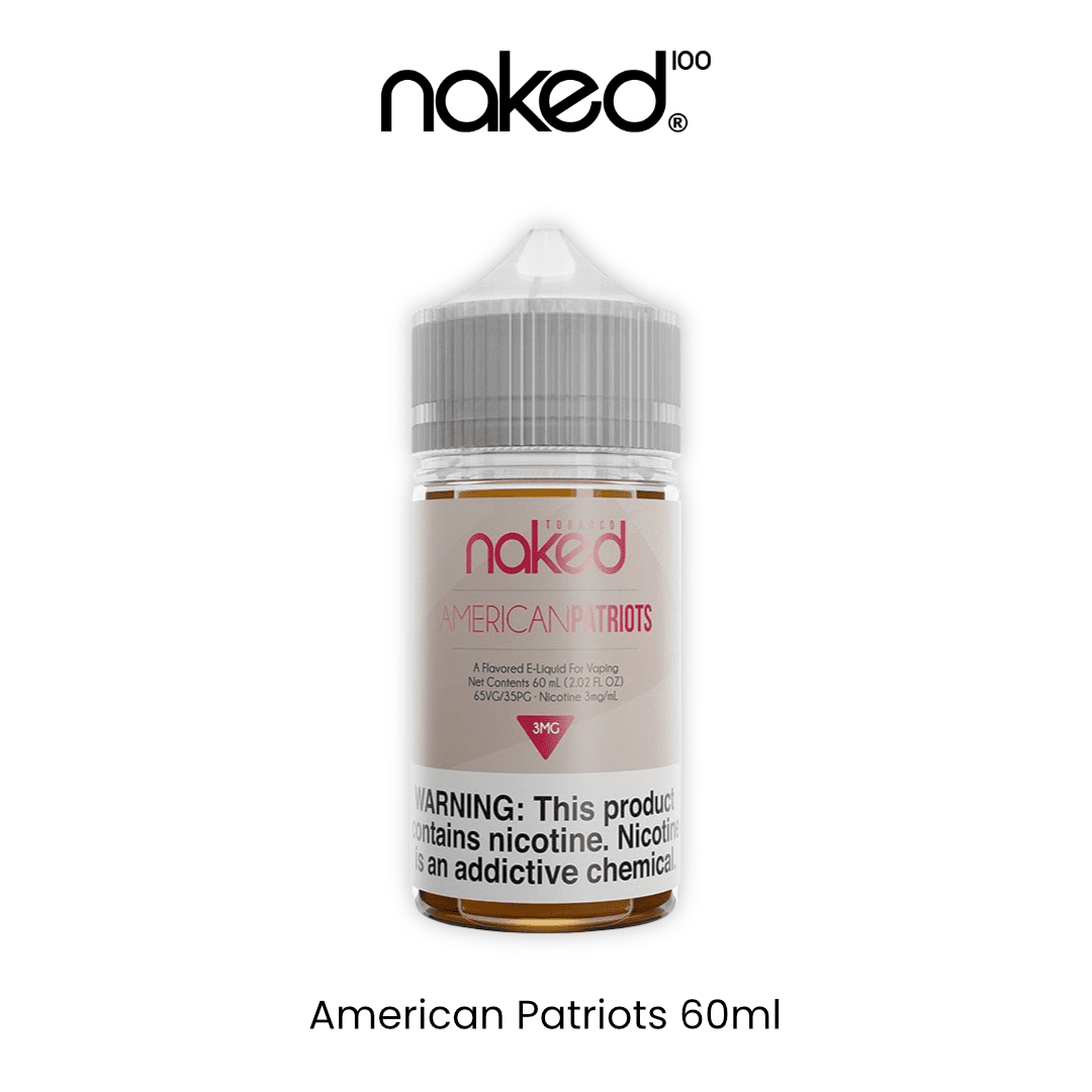 NAKED 100 - American Patriots | Vapors R Us LLC