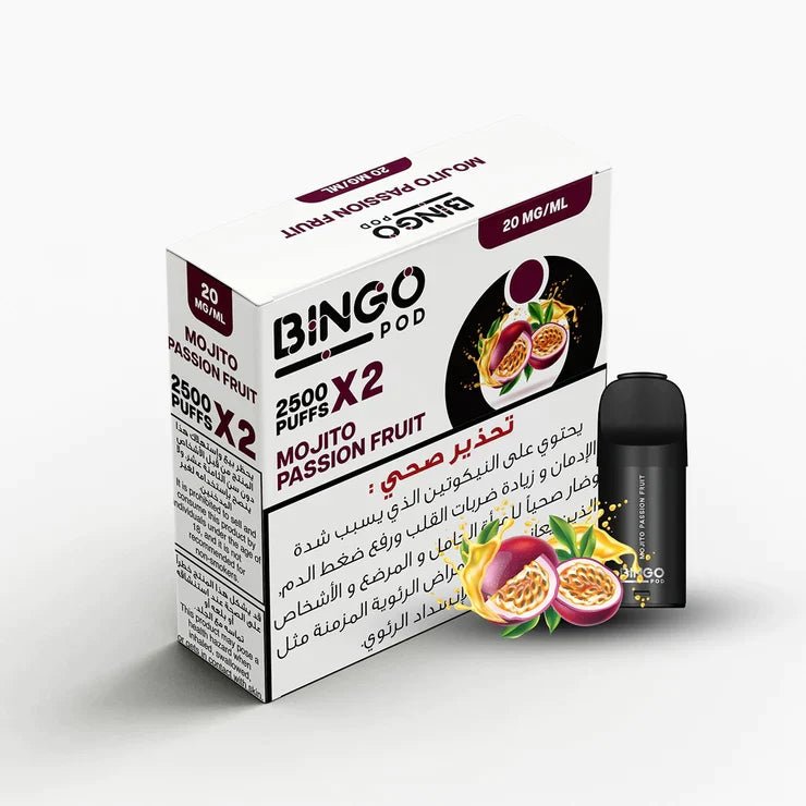 VOUG - BINGO POD 2500 PUFFS- 20mg | Vapors R Us LLC