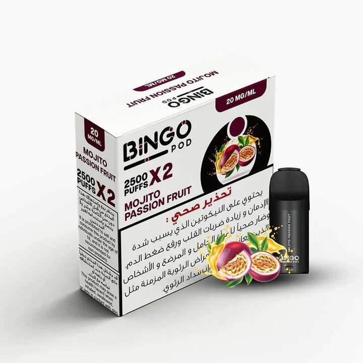 VOUG - BINGO POD 2500 PUFFS- 20mg | Vapors R Us LLC