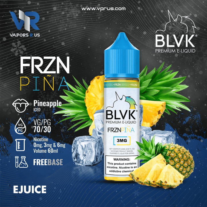 BLVK FRZN - Pina 60ml | Vapors R Us LLC