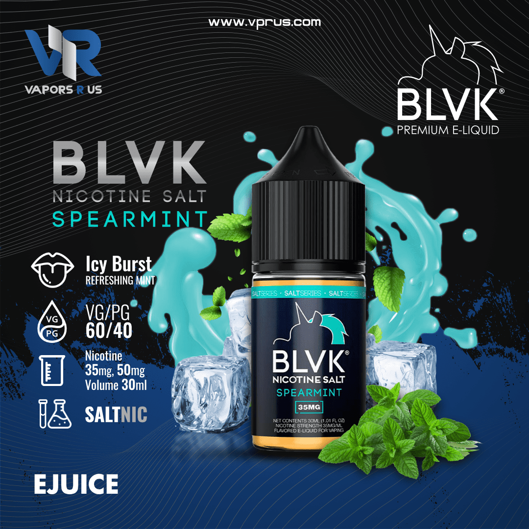 BLVK UNICORN - Spearmint 30ml (SaltNic) | Vapors R Us LLC