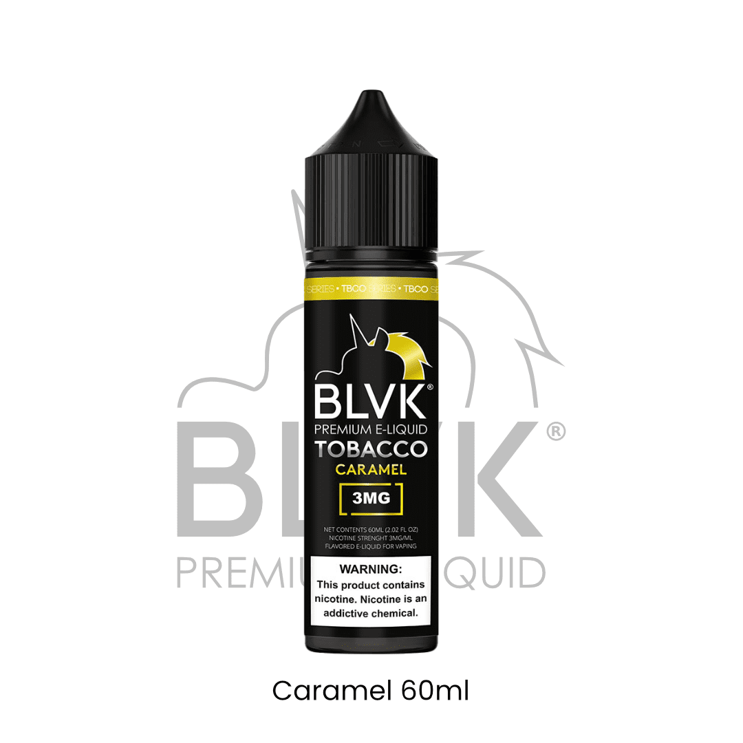 BLVK TOBACCO - Caramel 3mg | Vapors R Us LLC