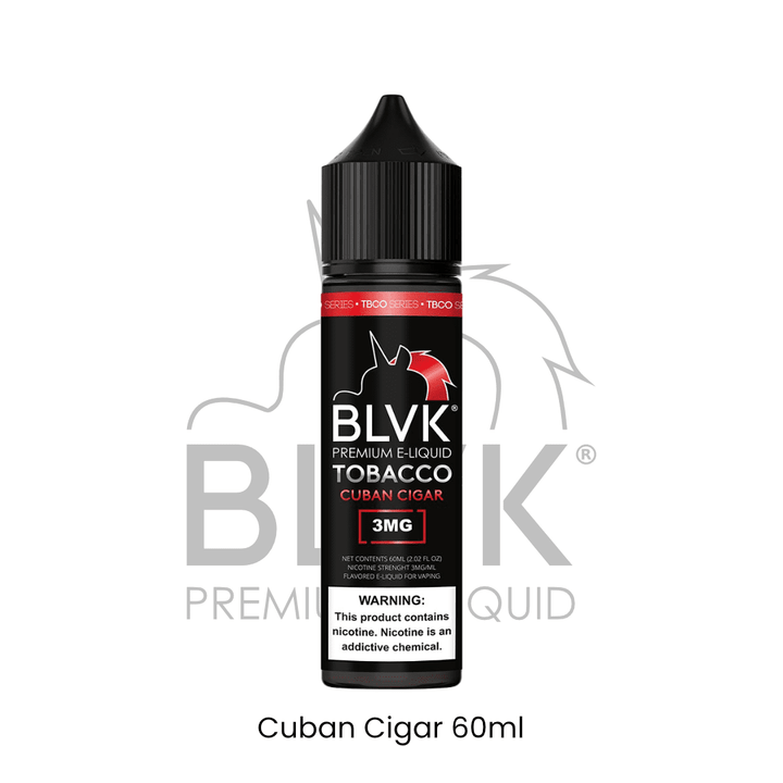 BLVK TOBACCO - Cuban Cigar 3mg | Vapors R Us LLC