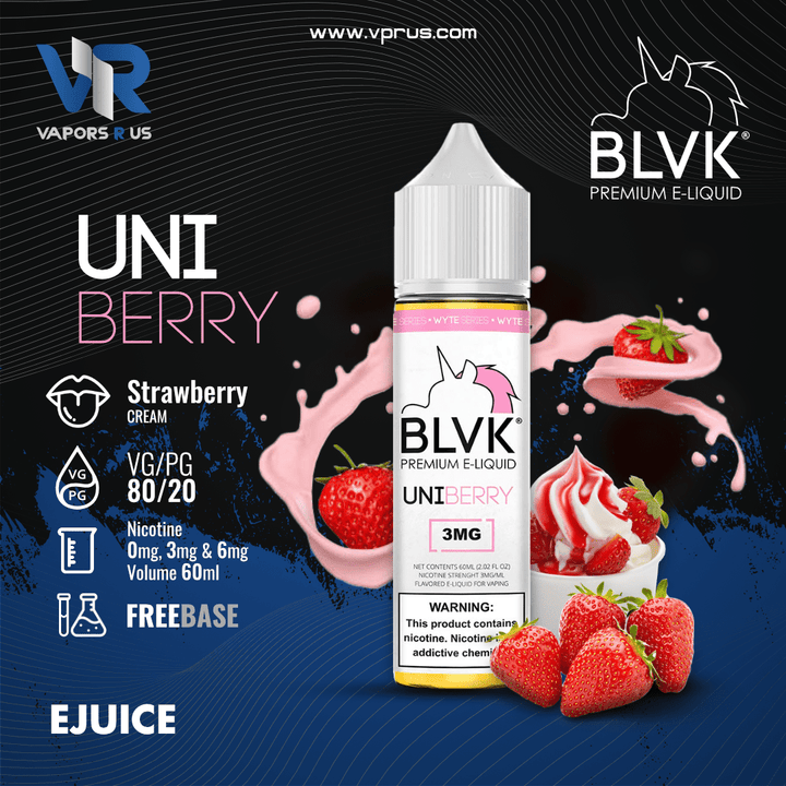 BLVK WYTE SERIES - UniBerry 60ml | Vapors R Us LLC