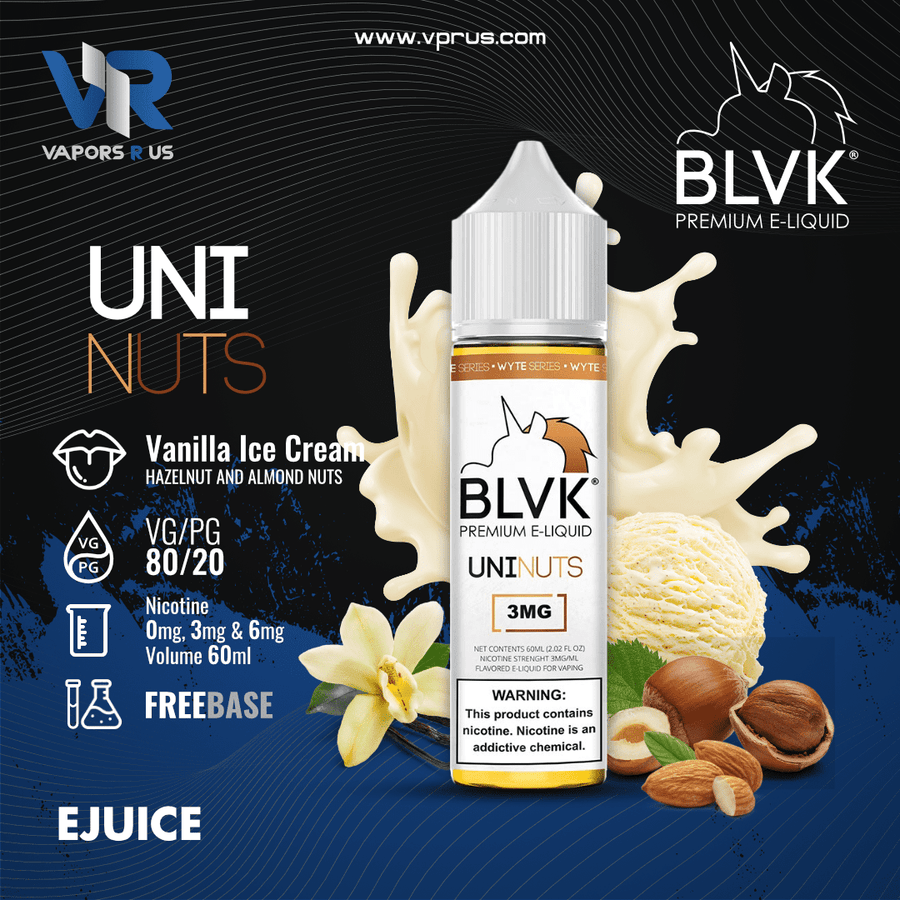 BLVK WYTE SERIES - UniNuts 60ml | Vapors R Us LLC