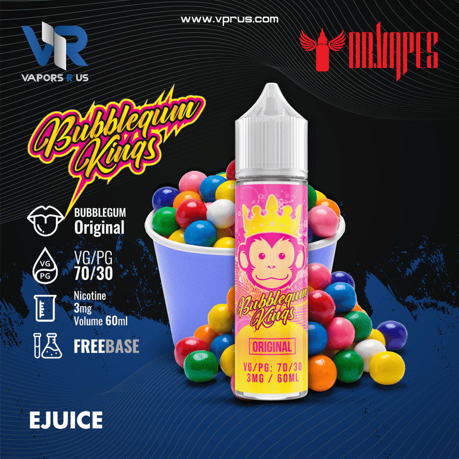 BUBBLEGUM KINGS - Original 3mg | Vapors R Us LLC