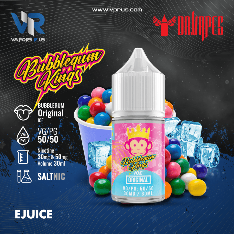 BUBBLEGUM KINGS - Original Ice 30ml (SaltNic) | Vapors R Us LLC