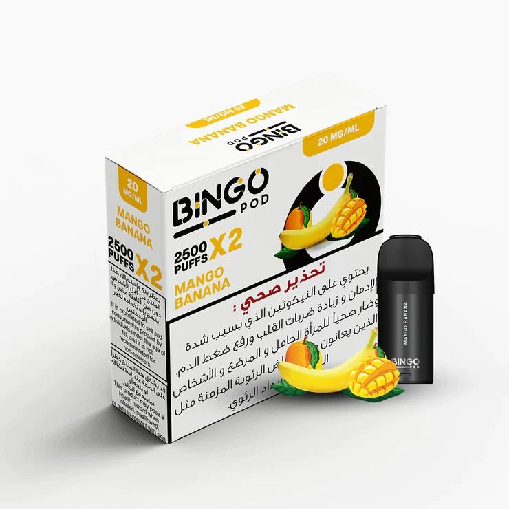 VOUG - BINGO POD 2500 PUFFS- 20mg | Vapors R Us LLC