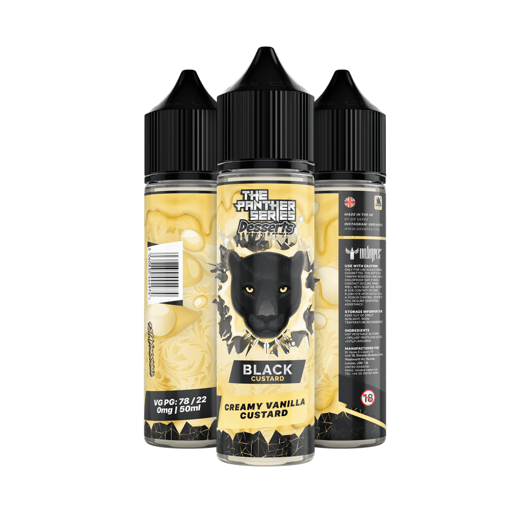 Panther Series Desserts - Black Custard (By DR VAPES) | Vapors R Us LLC