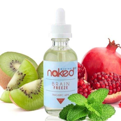 NAKED 100 - Strawberry Pom (Brain Freeze) 50ml | Vapors R Us LLC