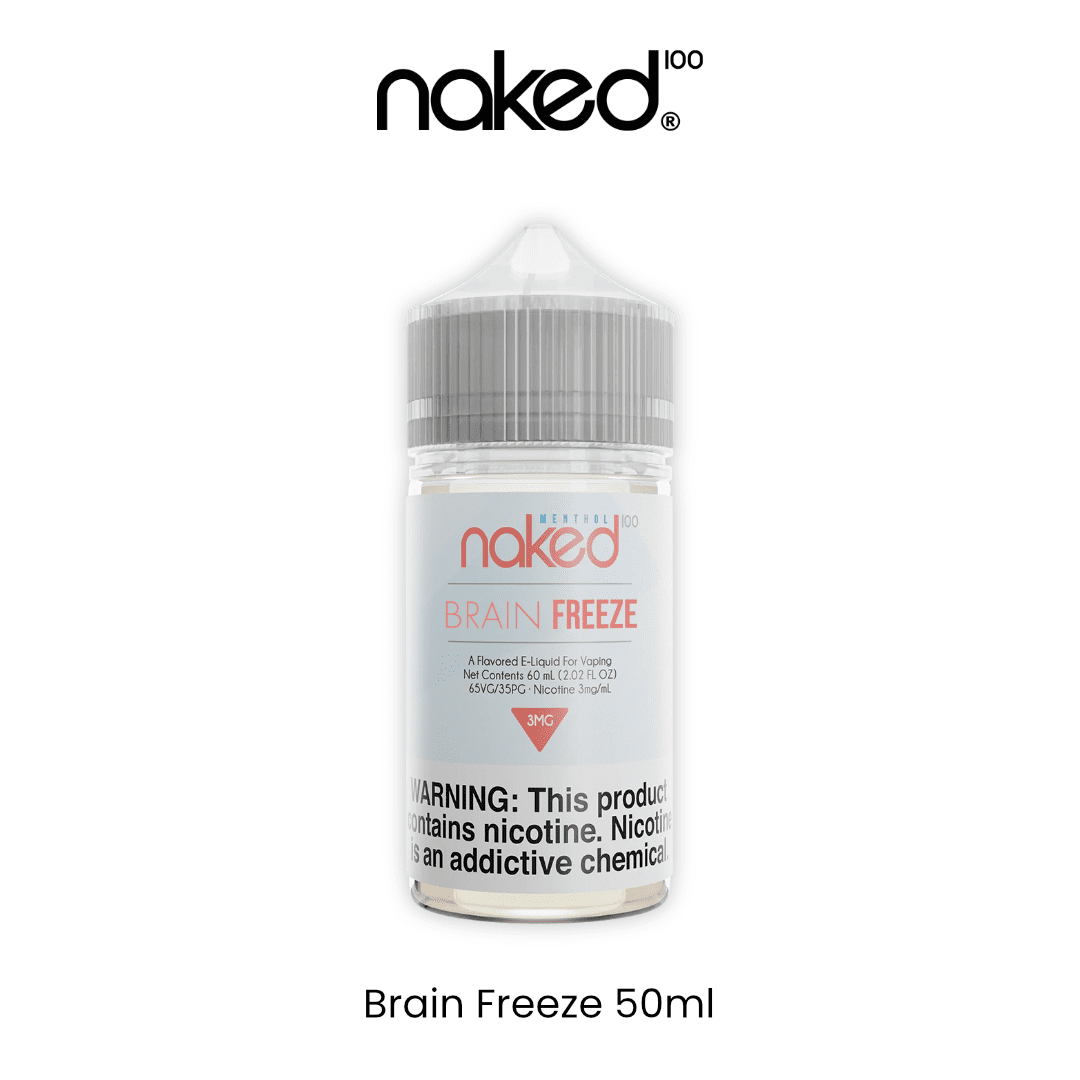 NAKED 100 - Strawberry Pom (Brain Freeze) 50ml | Vapors R Us LLC