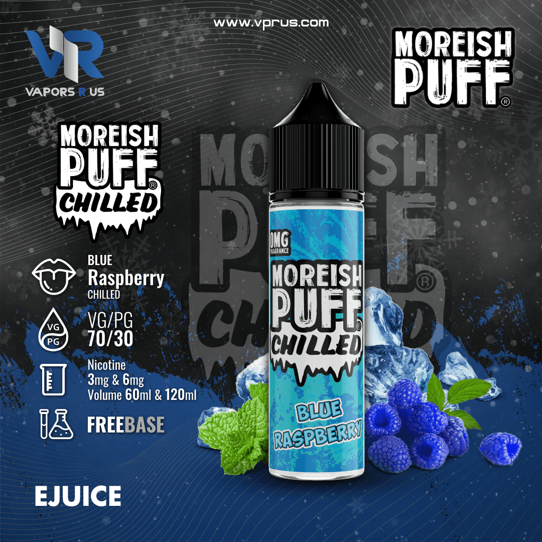 MOREISH PUFF CHILLED - Blue Raspberry | Vapors R Us LLC