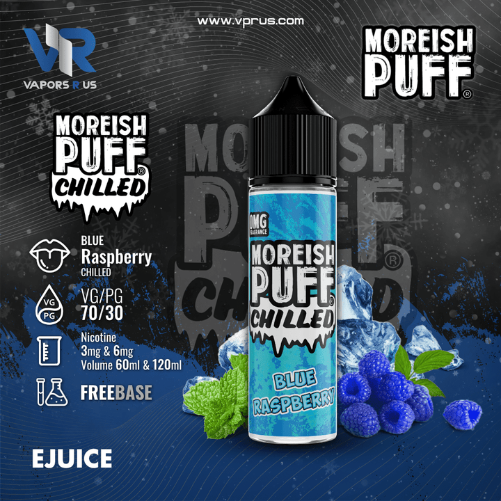 MOREISH PUFF CHILLED - Blue Raspberry | Vapors R Us LLC