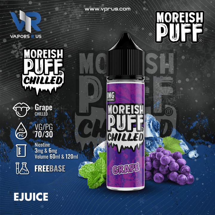 MOREISH PUFF CHILLED - Grape | Vapors R Us LLC