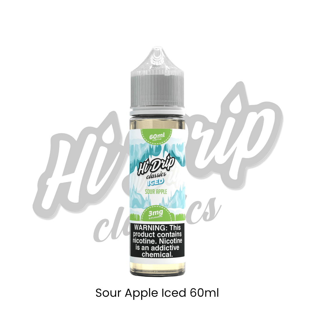 HI DRIP CLASSICS - Sour Apple Ice 60ml | Vapors R Us LLC