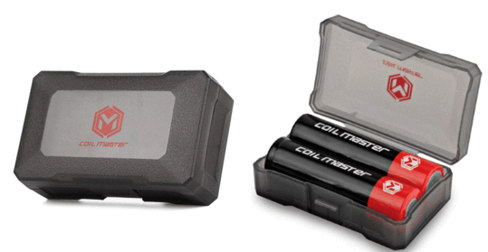 COIL MASTER - 18650 Battery Case (Batteries Not Included) | Vapors R Us LLC