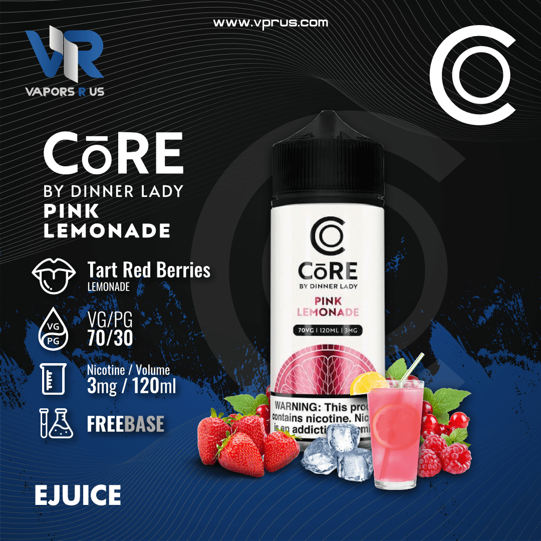 CORE - Pink Lemonade Ice 3mg 120ml | Vapors R Us LLC