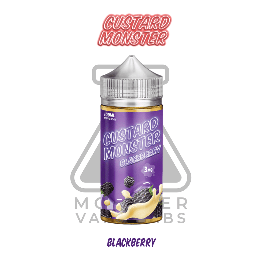 CUSTARD MONSTER - Blackberry 3mg | Vapors R Us LLC