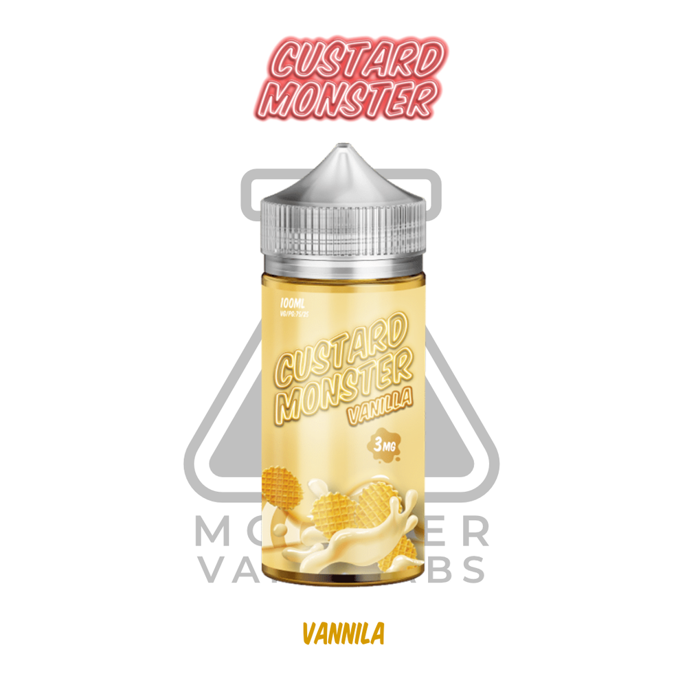 CUSTARD MONSTER - Vanilla 3mg 100ml