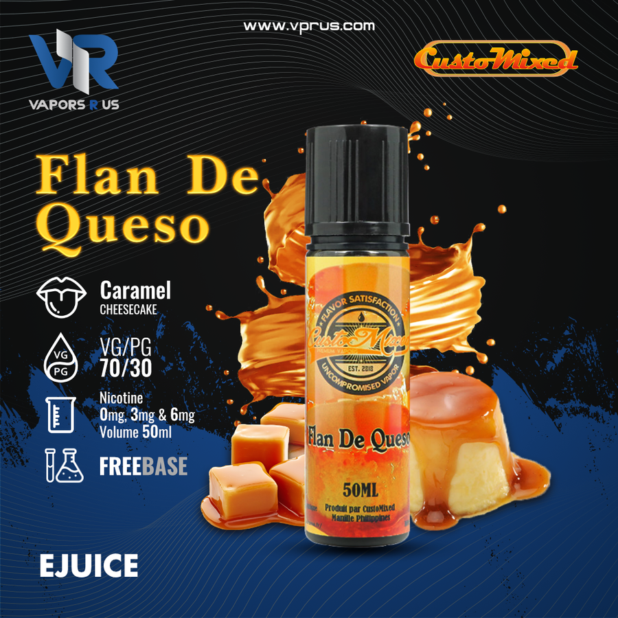 CUSTOMIXED - Flan De Queso 50ml