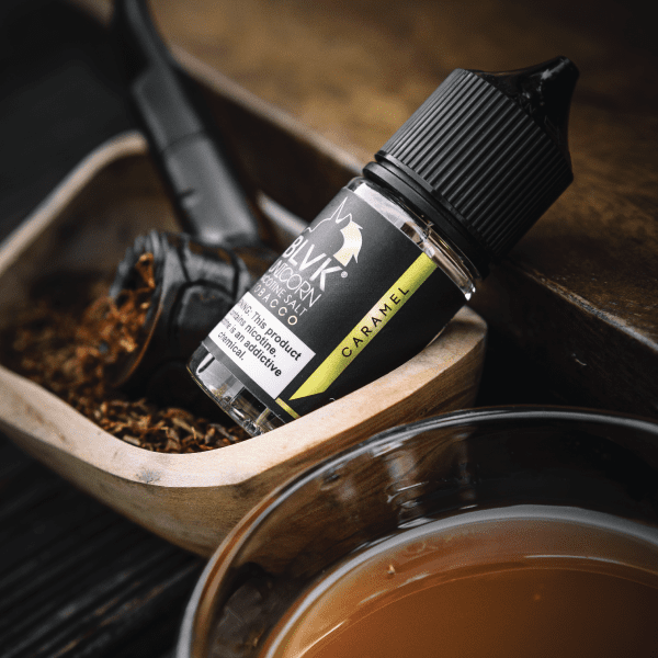BLVK TOBACCO - Caramel 30ml (SaltNic) | Vapors R Us LLC