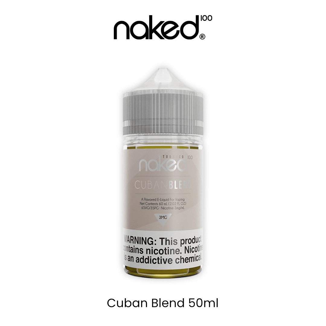 NAKED 100 - Cuban Blend 50ml | Vapors R Us LLC