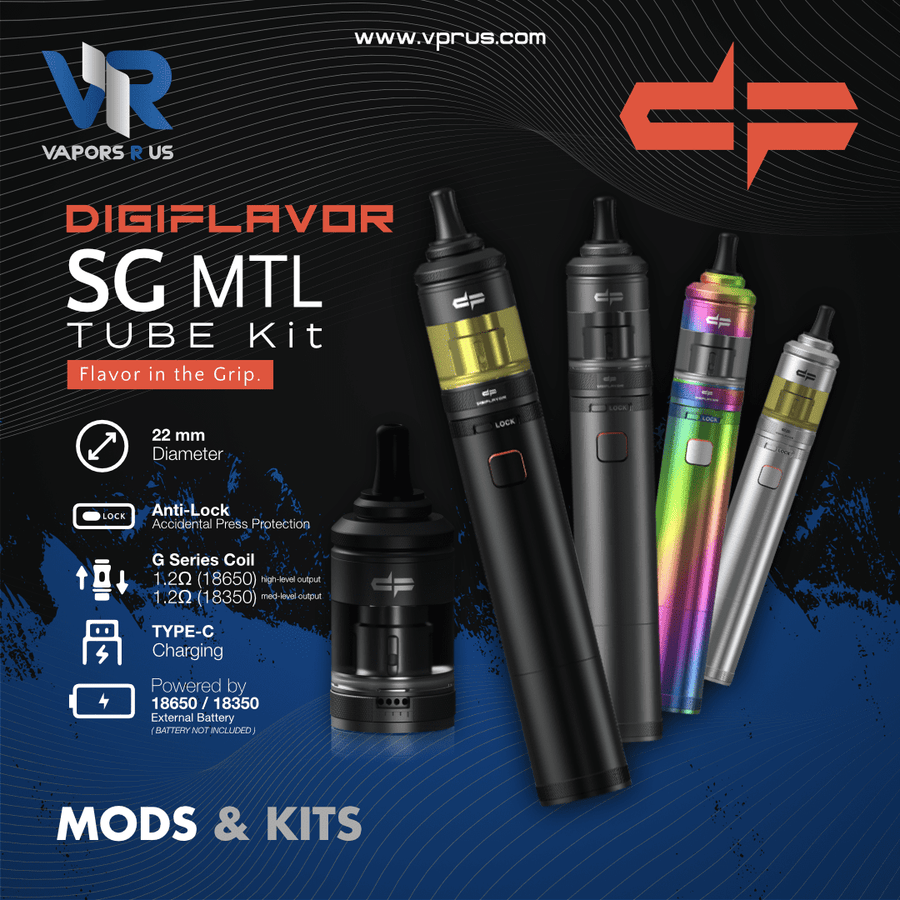 DIGIFLAVOR - SG MTL Tube Kit 4ml | Vapors R Us LLC