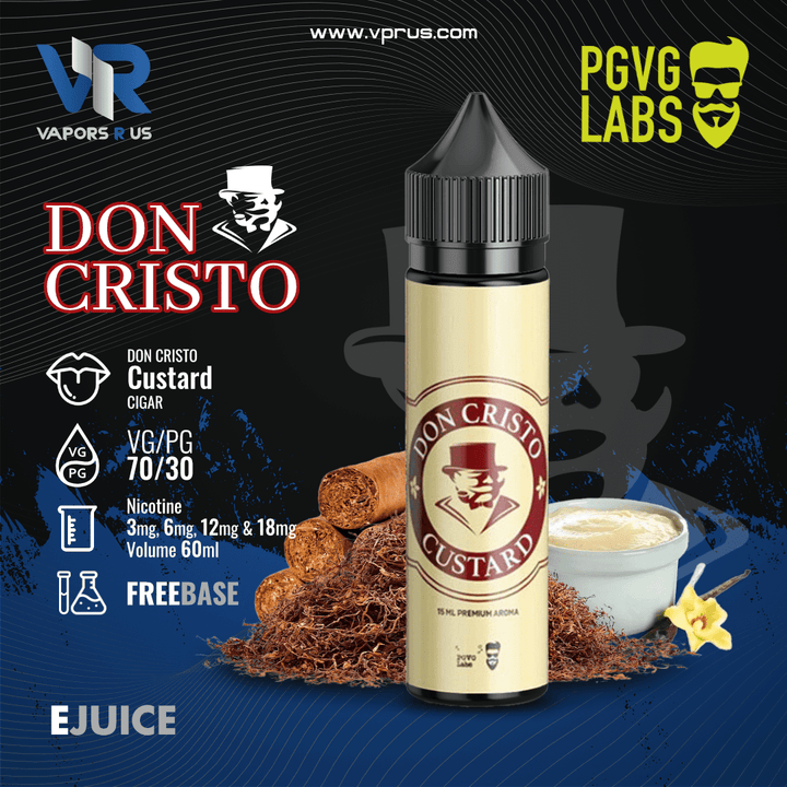 DON CRISTO - Custard 60ml | Vapors R Us LLC