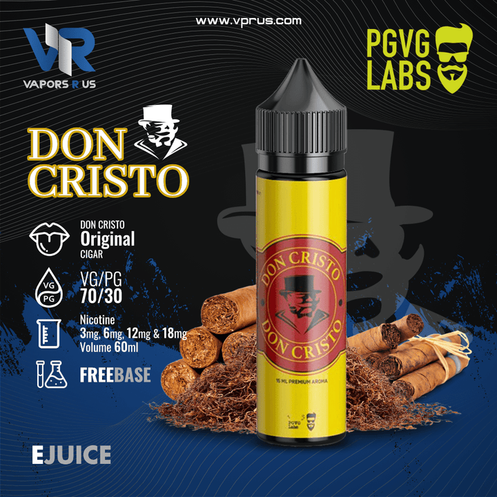 DON CRISTO - Original 60ml | Vapors R Us LLC