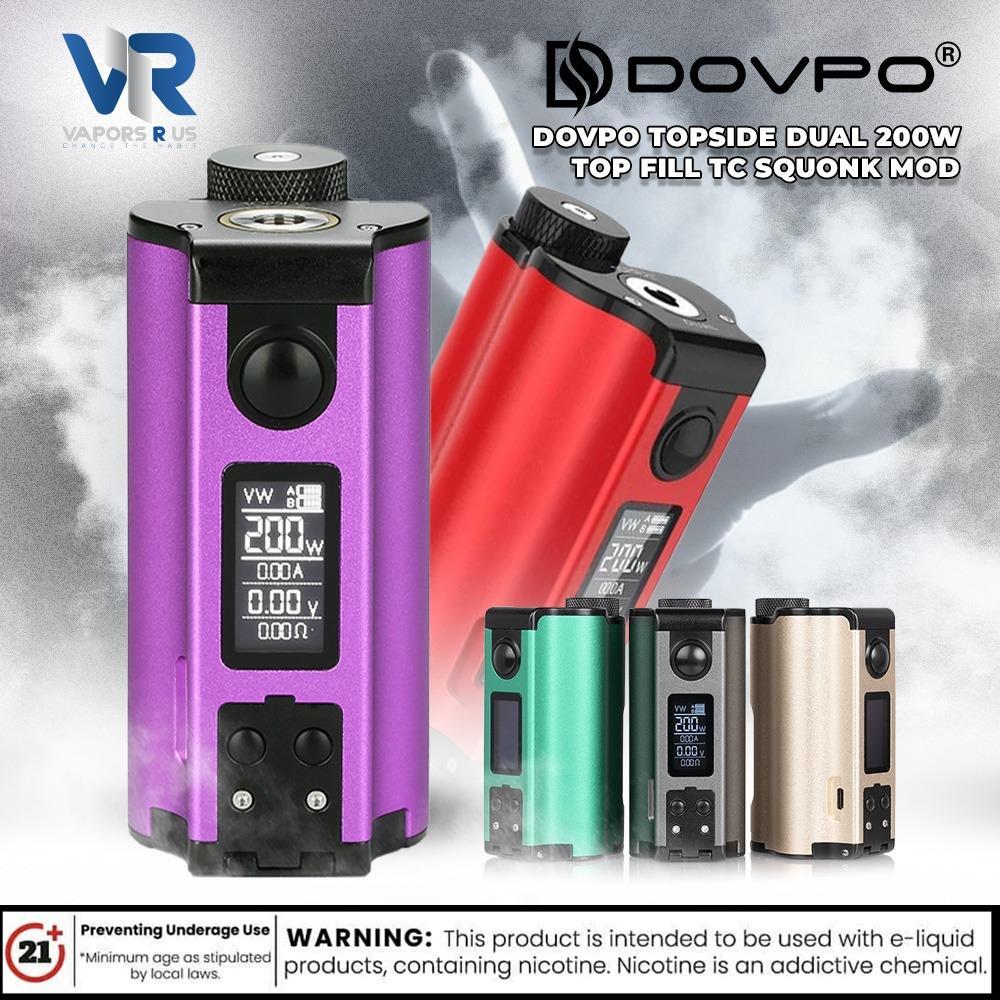 DOVPO - Topside Dual 200W Top Fill TC Squonk MOD