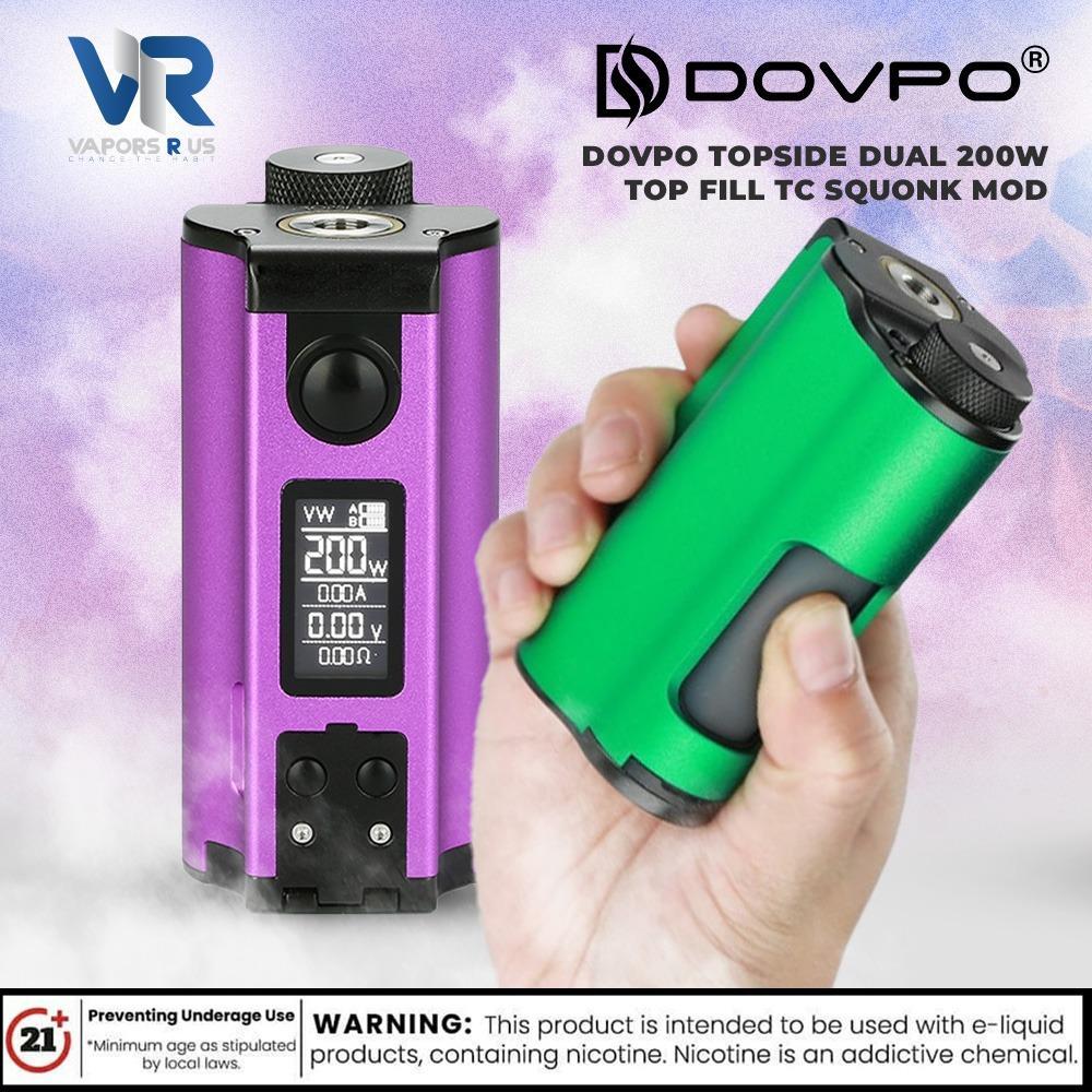 DOVPO - Topside Dual 200W Top Fill TC Squonk MOD