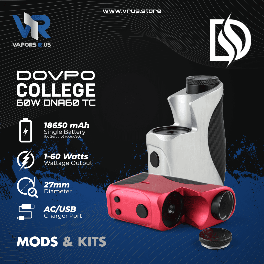 DOVPO - College 60W DNA60 TC Mod | Vapors R Us LLC